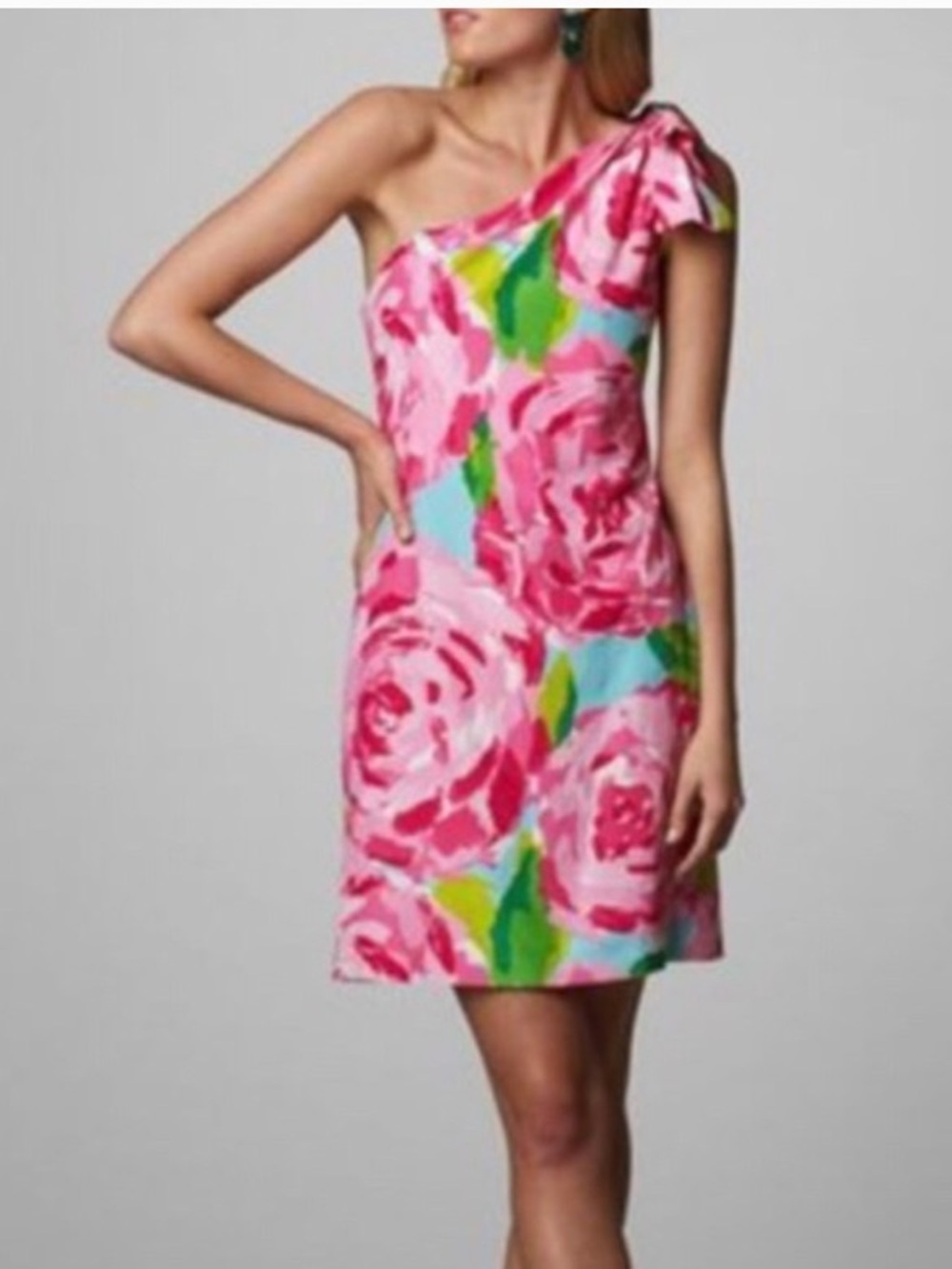 Lilly Pulitzer RARE Chloe Dress in Hotty Pink First Impressions